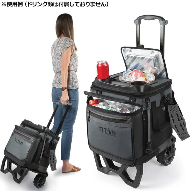 TITAN クーラーバッグ キャスター付 60缶用【新品】タイタン 60-Can