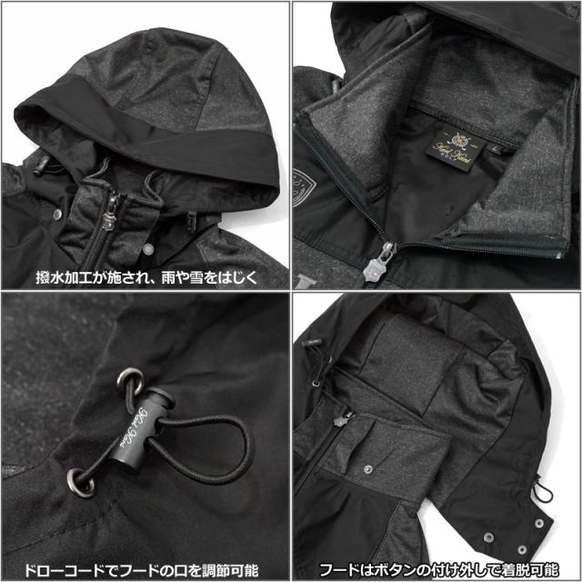 カールカナイゴルフ メンズ 防風 撥水 ストレッチ フルジップ