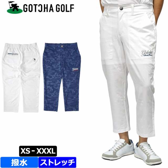 【SALE特価】ガッチャゴルフ メンズ ストレッチ 撥水クロップドパンツ 222GG1802 GOTCHA GOLF 【メール便発送】【新品】2SS2 春夏秋 ゴルフウェア クロップド丈 MAY1の通販は