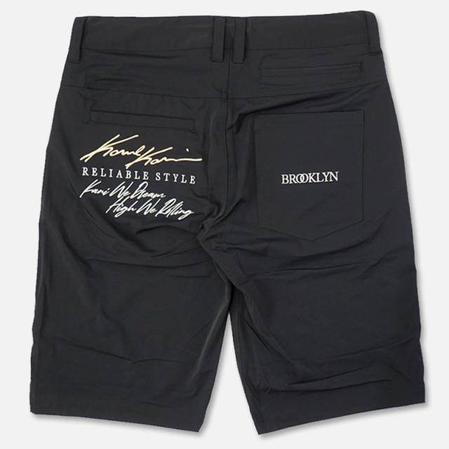 カールカナイゴルフ メンズ 吸汗速乾 ストレッチ ショートパンツ ゴールドライン 222KG1901 Karl Kani GOLF 【メール便発送】【新品】RAAR ゴルフウェア ボトムス JUN3_7