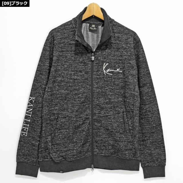 カールカナイゴルフ メンズ 防風 撥水 ストレッチ フルジップ 長袖 ジャケット 223KG1304 Karl Kani GOLF 防寒 【新品】RCBR ゴルフウェア トップス KK NOV2 カールカナイゴルフ メンズ 防風 撥水 ストレッチ フルジップ 長袖