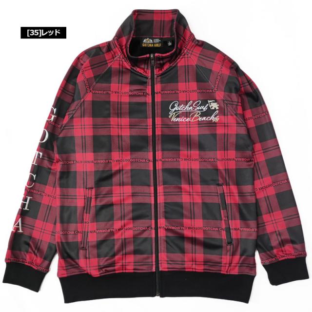 ガッチャゴルフ 長袖 ジャケット 撥水 ストレッチ 裏起毛 223GG1323