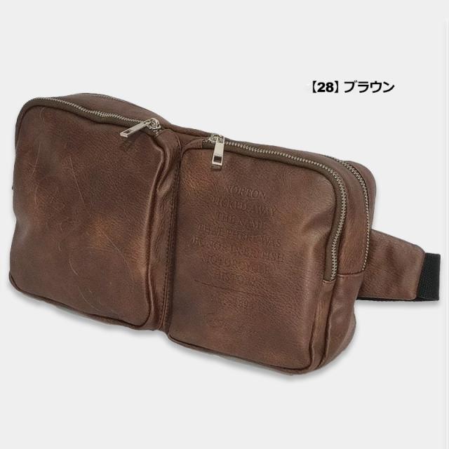 ノートン メンズ ボディバッグ 232N8508 ムラカラー PU Norton 【新品】SAAR ショルダーバッグ 肩掛け ワンショルダー MAY3_3
