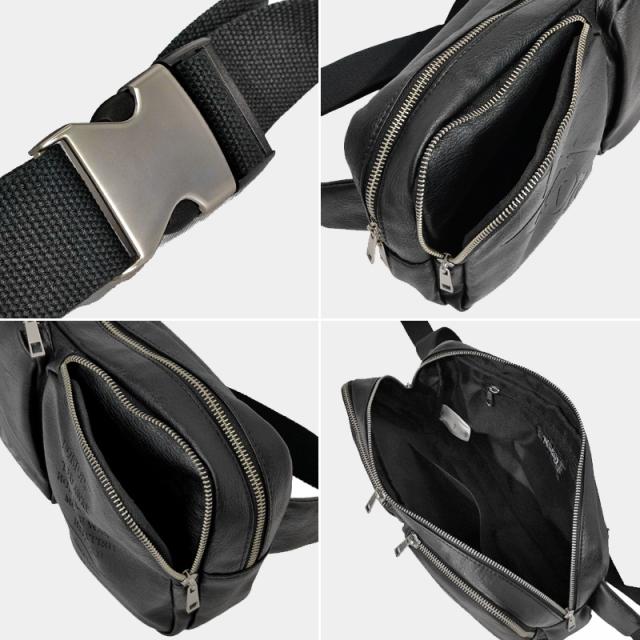 ノートン メンズ ボディバッグ 232N8508 ムラカラー PU Norton 【新品】SAAR ショルダーバッグ 肩掛け ワンショルダー MAY3_8