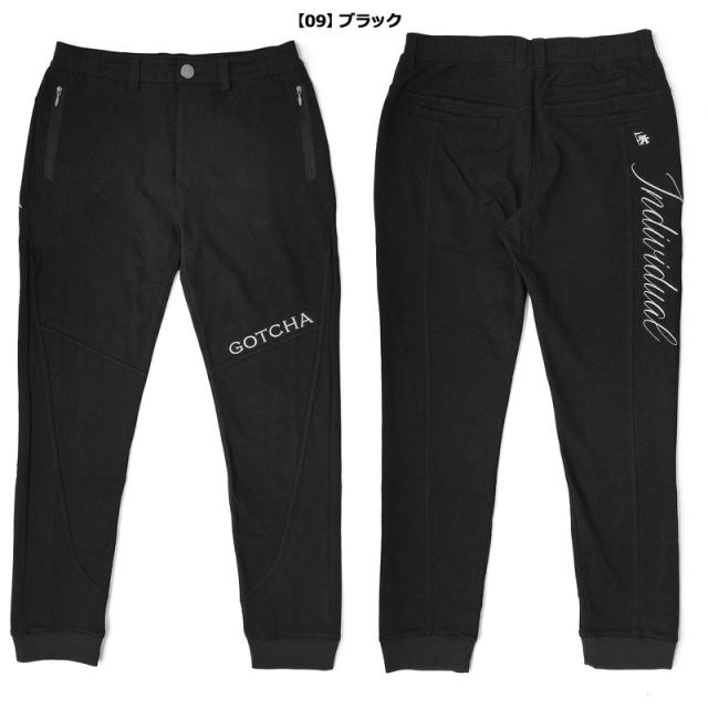 ガッチャゴルフ メンズ 吸汗速乾 ジョガーパンツ 242GG1802 GOTCHA GOLF 【新品】TAAR ロングパンツ ジョガパン ロンパン スリムアクション リブパンツ ゴルフウェア_4
