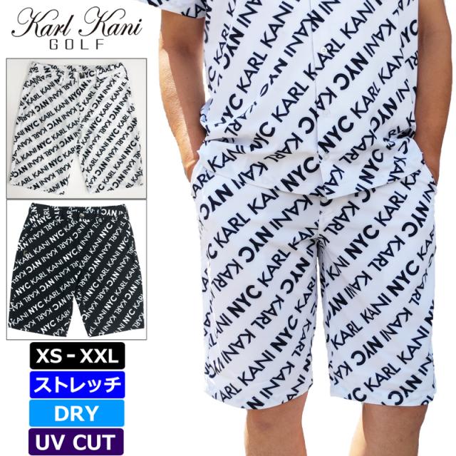 【SALE特価】カールカナイゴルフ 4WAYストレッチ ショートパンツ 吸水速乾 UVカット 水陸両用 232KG1908【メール便発送】【新品】SAAR ハイブリッド ショーツ ボトムス ゴルフウェア JUL1