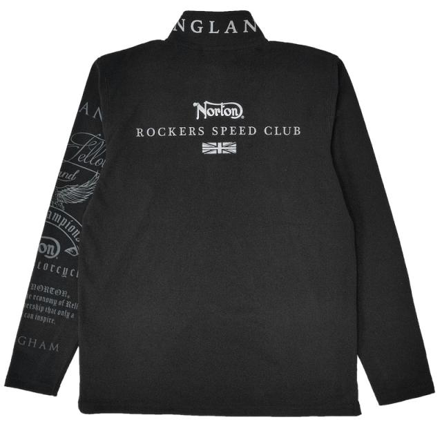 NORTON ノートン メンズ 吸汗速乾 ハーフジップ 長袖 シャツ 233NN1200