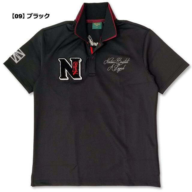 NORTON ノートン プレミアムワッペン メンズ 半袖ポロシャツ 吸汗速乾 UVカット 242NN1201【新品】TAAR ゴルフウェア 半袖シャツ_6