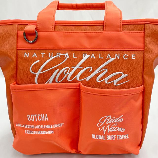 ガッチャゴルフ 2025 ミニトートバッグ 撥水 素材切替 252GG8501