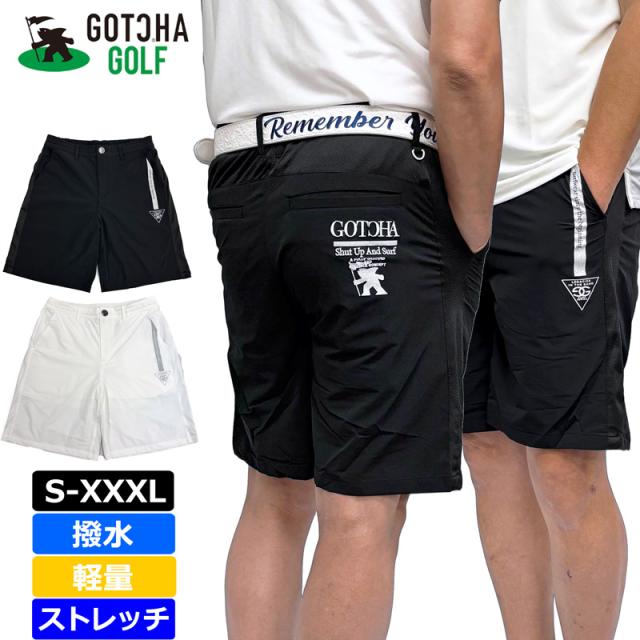 ガッチャゴルフ 2025 メンズ エアリー ショートパンツ 撥水 軽量 全方向ストレッチ ベーシック 252GG1900 GOTCHA GOLF 【新品】25SS ショーツ ショーパン ハーフパンツ ゴルフウェア ボトムス JUN3