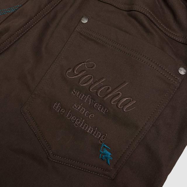 ガッチャゴルフ メンズ ロングパンツ 裏起毛 ストレッチ ロゴ刺繍 253GG1800 GOTCHA GOLF 【新品】UCBR シンプル 無地 ゴルフウェア ボトムス NOV1_8