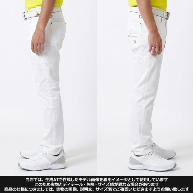 ガッチャゴルフ 2026 メンズ ロングパンツ ドライ ストレッチ UVカット 262GG1803 GOTCHA GOLF 【新品】26SS ゴルフウェア ボトムス 無地 MAR2_3