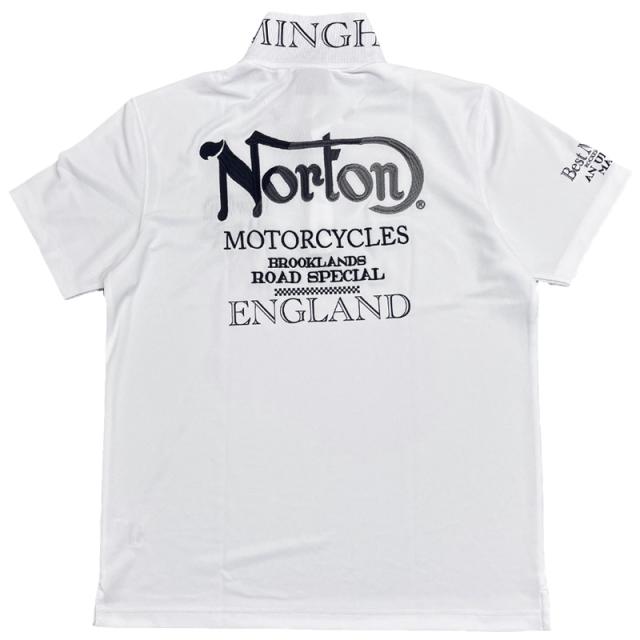 ノートン メンズ 半袖 ポロシャツ 吸汗速乾 ドッグノートン 252N1200 Norton メール便発送【新品】UAAR 半袖シャツ_4