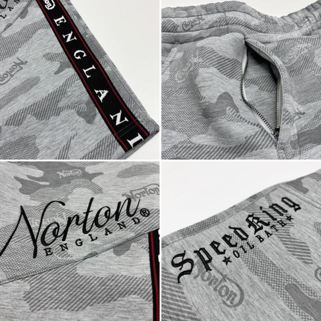 ノートン メンズ カモ柄 イージー ショートパンツ 252N1925 Norton 【新品】UAAR ショーツ ハーフパンツ ジーンズ ボトムス メンズファッション_6