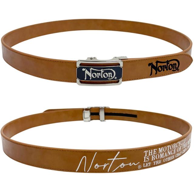 バイク Norton公式 ベルトバックル 英国製 TAN-630 新品