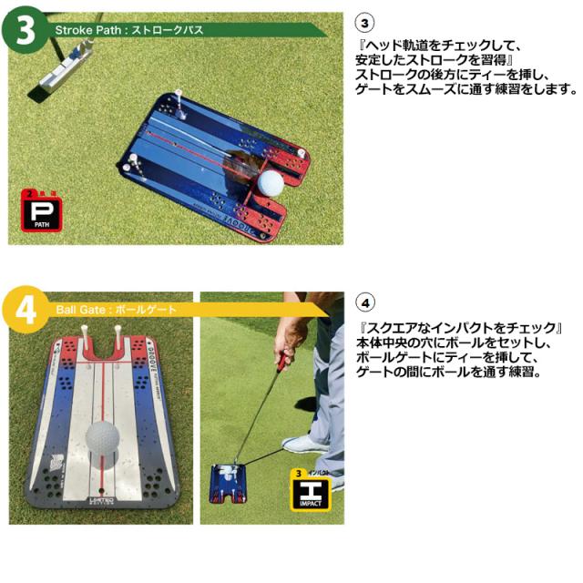 アイラインゴルフ グルーブパッティングミラー ELG-GM18 Eyeline Golf 【新品】RCBR Groove Putting Mirror 練習用品 パター パッティング_12