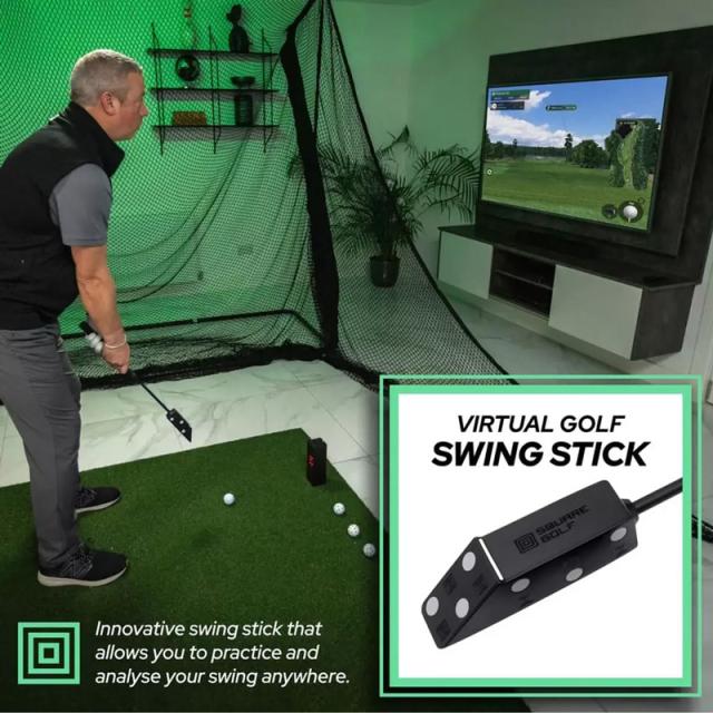 GPRO SQUARE GOLF ローンチモニター 弾道測定器 シミュレーター スイング分析 室内練習機【新品】ジープロ スクエアゴルフ シミュレーション スイング解析 %off_5