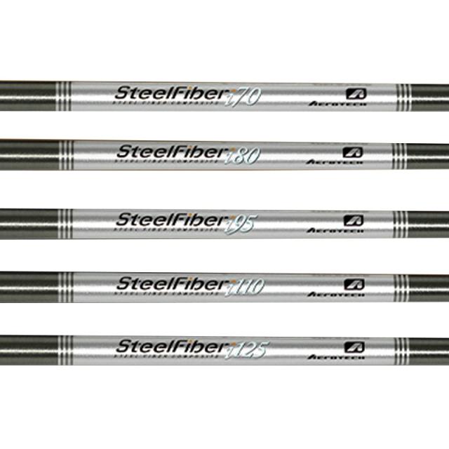 ♣️グラスファイバーシャフト エアロテック スチールファイバー i アイアン用シャフト 7本組(#4-PW