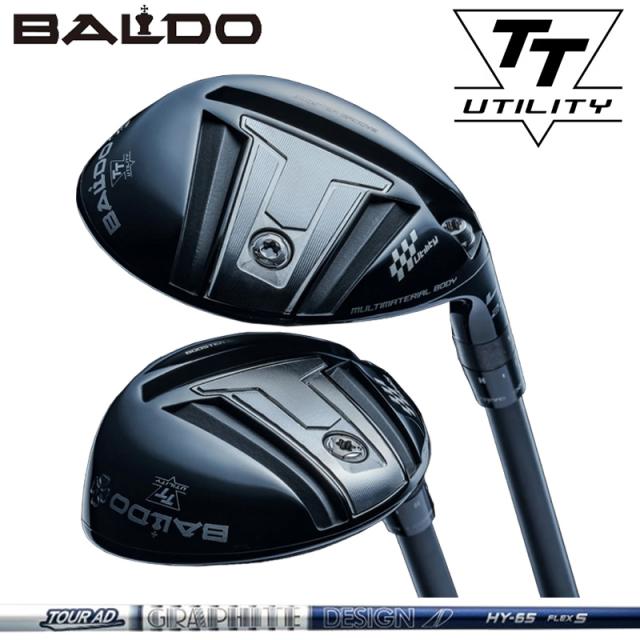 バルド 2024 TT ユーティリティ グラファイトデザイン TourAD HY 装着 ツアーAD BALDO UTILITY 【カスタム】【新品】 地クラブ ティー ティー 可変式スリーブ