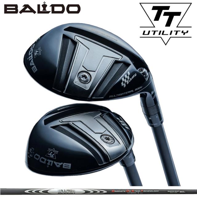 バルド 2024 TT ユーティリティ 日本シャフト N.S.PRO MODUS3 HYBRID 装着 NS モーダス ハイブリッド BALDO UTILITY 【カスタム】【新品】 地クラブ ティー ティー 可変式スリーブ
