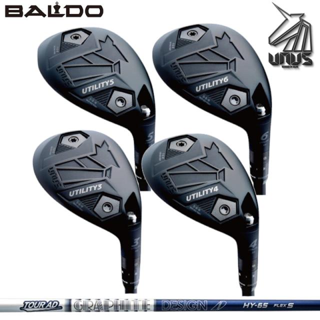 バルド 2026 UNUS ユーティリティ ウヌス UD グラファイトデザイン TourAD HY 装着 ツアーAD HYBRID 【カスタム】【新品】 BALDO UTILITY 可変式スリーブ 地クラブ
