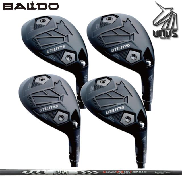 バルド 2026 UNUS ユーティリティ ウヌス UD 日本シャフト N.S.PRO MODUS3 HYBRID 装着 NS モーダス ハイブリッド 【カスタム】【新品】 BALDO UTILITY 可変式スリーブ 地クラブ