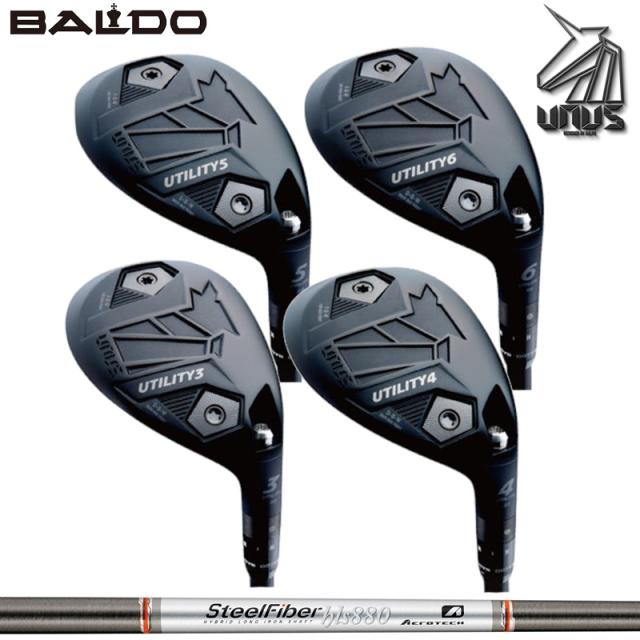 バルド 2026 UNUS ユーティリティ ウヌス UD Aerotech Steel Fiber HLS series 装着 エアロテック スチールファイバー 【カスタム】【新品】 BALDO UTILITY 可変式スリーブ 地クラブ