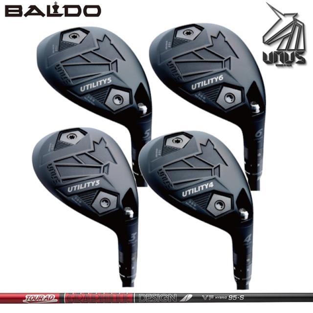 バルド 2026 UNUS ユーティリティ ウヌス UD グラファイトデザイン TourAD VF HB 装着 ツアーAD 【カスタム】【新品】 BALDO UTILITY 可変式スリーブ 地クラブ