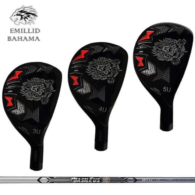 エミリッド バハマ CV8 ユーティリティ バシレウス Tour UT BTU 装着 ツアーUT カーボン EMILLID BAHAMA 【カスタム】【新品】 CV-8 シャフト  地クラブ