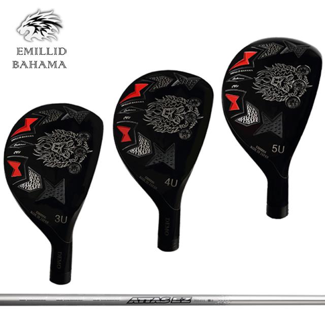 エミリッド バハマ CV8 ユーティリティ UST Mamiya ATTAS EZ for Utility (370TIP) 装着 カーボン EMILLID BAHAMA 【カスタム】【新品】 CV-8 シャフト  地クラブ