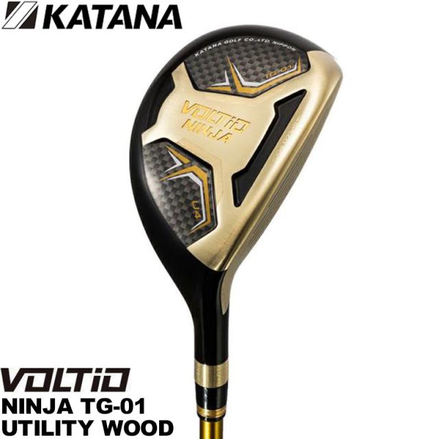 KATANA カタナ VOLTIO NINJA TG-01 ユーティリティ TOUR AD VJ-5F装着【新品】ボルティオ ヴォルティオ UTILITY ハイブリッド UT U5 U6 メンズ レディース シニア