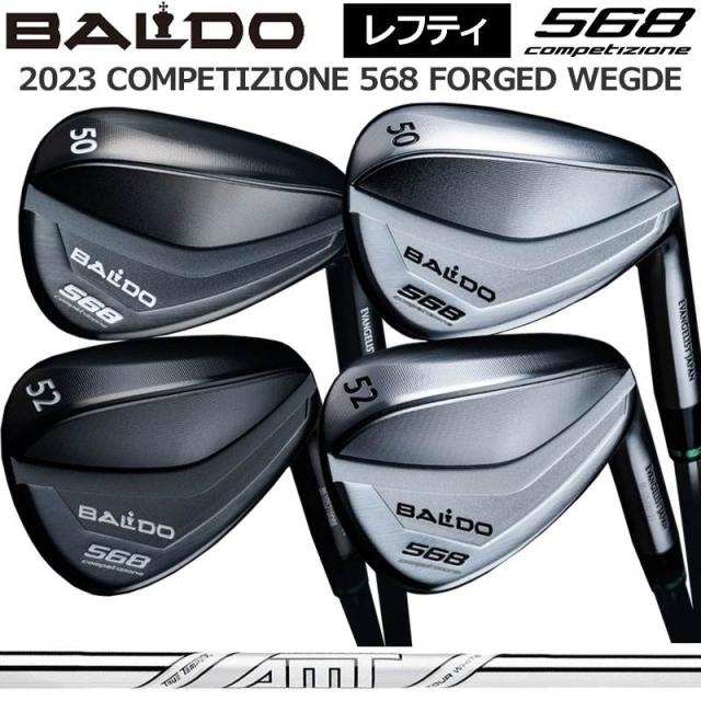 バルド レフティ コンペチオーネ 568 フォージド ウェッジ トゥルーテンパー ダイナミックゴールド AMT ツアーホワイト 装着 BALDO COMPETIZIONE FORGED WEDGE TOUR KNIGHT＆SATIN 【カスタム】【新品】 AW SW ナイト サテン