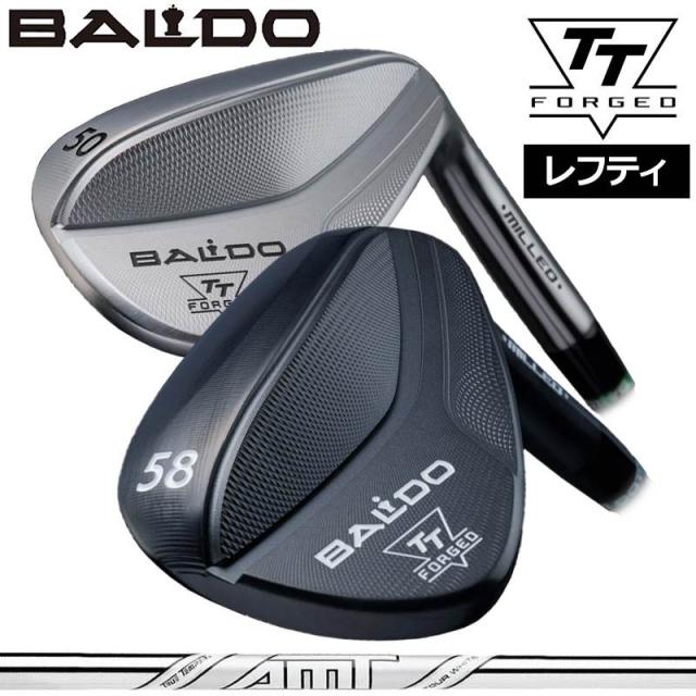 バルド レフティ 2024  TT フォージド ウェッジ トゥルーテンパー ダイナミックゴールドゴールド AMT ツアーホワイト 装着 【カスタム】【新品】 BALDO FORGED MILLED WEDGE クラブ TTウェッジ TOUR SATIN BLACK