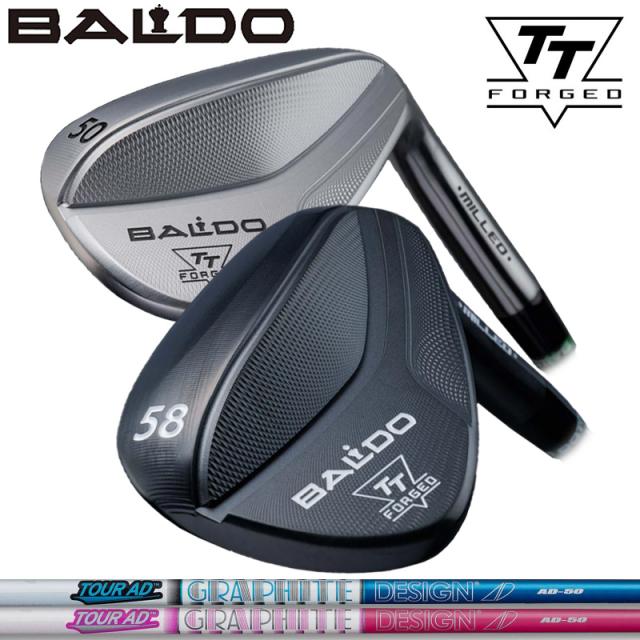 バルド 2024  TT フォージド ウェッジ グラファイトデザイン TourAD AD-50 装着 【カスタム】【新品】 BALDO FORGED MILLED WEDGE クラブ TTウェッジ TOUR SATIN BLACK