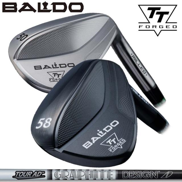 バルド 2024  TT フォージド ウェッジ グラファイトデザイン TourAD AD-55/AD-65 TypeII/AD-75/AD-85/AD-95 【カスタム】【新品】 BALDO FORGED MILLED WEDGE クラブ TTウェッジ TOUR SATIN BLACK