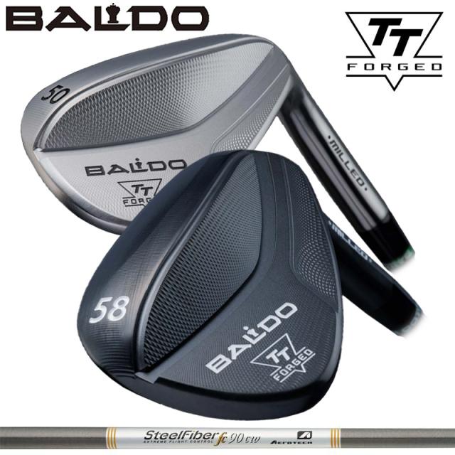 バルド 2024  TT フォージド ウェッジ Aerotech Steel Fiber FC series 装着 エアロテック スチールファイバー 【カスタム】【新品】 BALDO FORGED MILLED WEDGE クラブ TTウェッジ TOUR SATIN BLACK