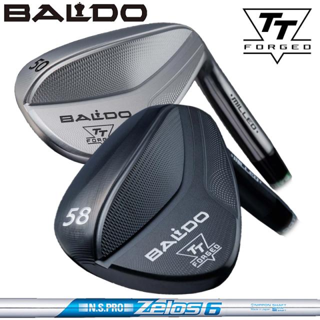 バルド 2024  TT フォージド ウェッジ 日本シャフト ZELOS 6 装着 ゼロス6 スチール 【カスタム】【新品】 BALDO FORGED MILLED WEDGE クラブ TTウェッジ TOUR SATIN BLACK
