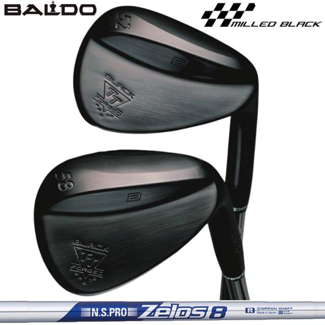 バルド 2025 TT フォージド ウェッジ プロト ブラック 日本シャフト ZELOS 8 装着 ゼロス8 スチール 【カスタム】【新品】 BALDO PROTO FORGED クラブ