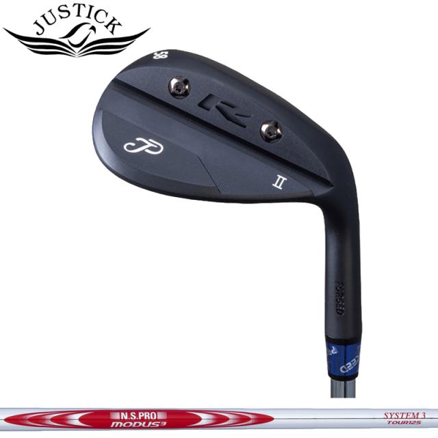 ジャスティック JPフォージド R2 ウェッジ 日本シャフト N.S.PRO MODUS3 SYSTEM3 TOUR 125 装着 NS スチール 【カスタム】【新品】 JUSTICK JP-FORGED R-2 R-II クラブ 軟鉄