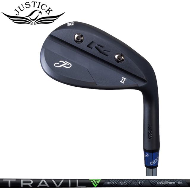 ジャスティック JPフォージド R2 ウェッジ フジクラ TRAVIL IRON 装着 トラビル シャフト 【カスタム】【新品】 JUSTICK JP-FORGED R-2 R-II クラブ 軟鉄 の通販は