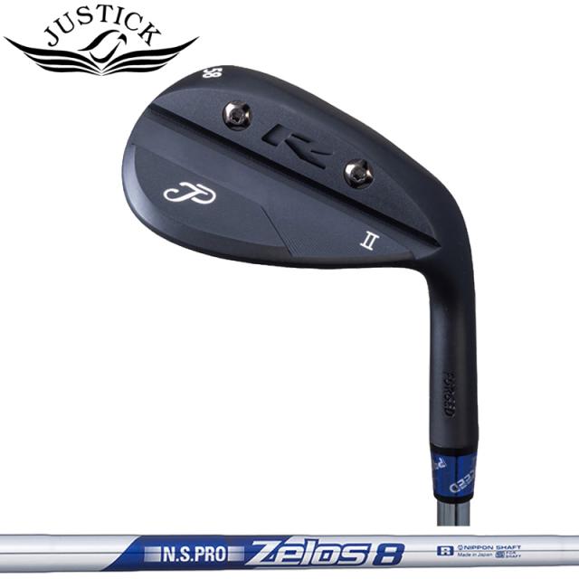 ジャスティック JPフォージド R2 ウェッジ 日本シャフト ZELOS 8 装着 ゼロス8 スチール 【カスタム】【新品】 JUSTICK JP-FORGED R-2 R-II クラブ 軟鉄