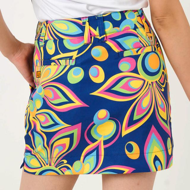 ラウドマウス レディース スカート インナー付 Shagadelic Blue シャガデリック ブルー 763351(075) 【メール便発送】【日本規格】【新品】SAAR Loudmouth スコート APR3 ラウドマウス レディース スカート インナー付 Shagadelic Blue シャガ