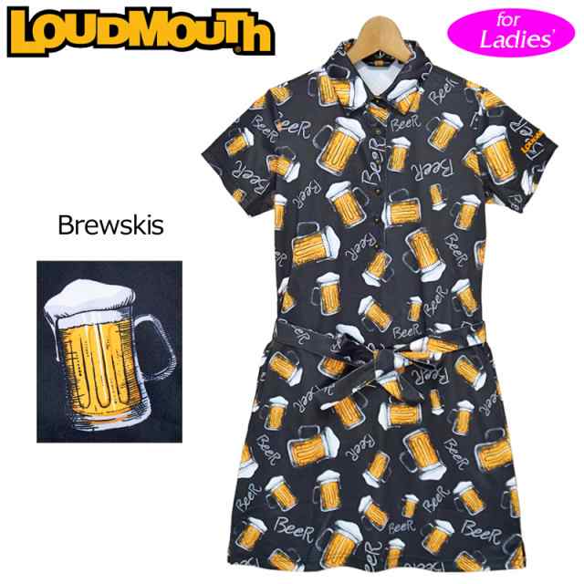 日本規格 ラウドマウス レディース 半袖 ワンピース Brewskis ブリュースキー 237 新品 ss Loudmouth ゴルフウェア Offの通販はau Pay マーケット サードウェイブ ゴルフ スポーツ Au Pay マーケット店