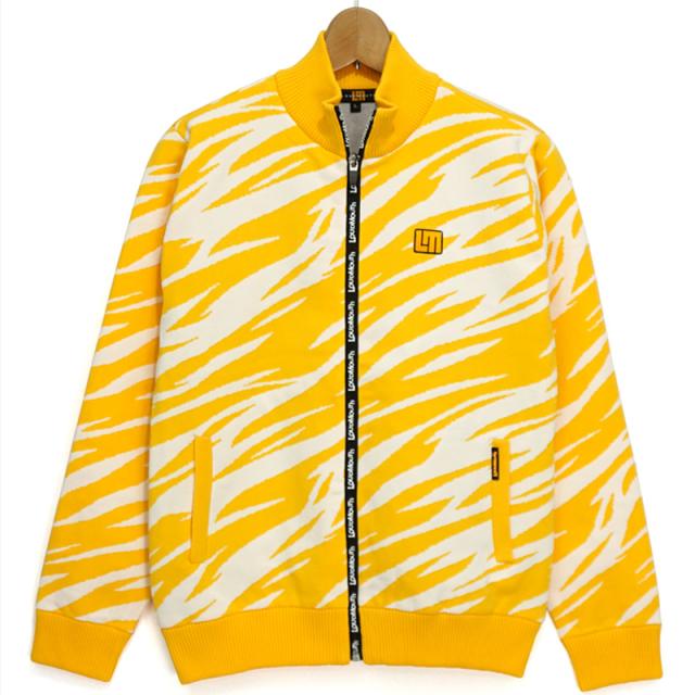 ラウドマウス レディース ニット ブルゾン 蓄熱 防寒 イエロー 771752(993) 日本規格【新品】QCBR Loudmouth セーター ジャケット アウター ゴルフウェア トップス_4