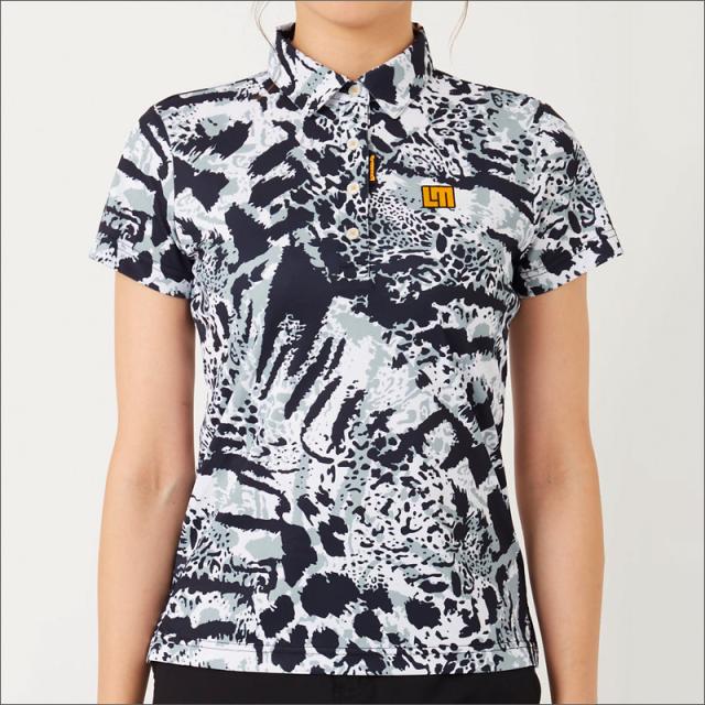 ラウドマウス レディース 半袖 スポーツシャツ Leopard Tiger レオパードタイガー 772650(339) 【電子メール便送りとどける】【日本標準尺度】【新品】RAAR Loudmouth トップス 盛りだくさん OCT3