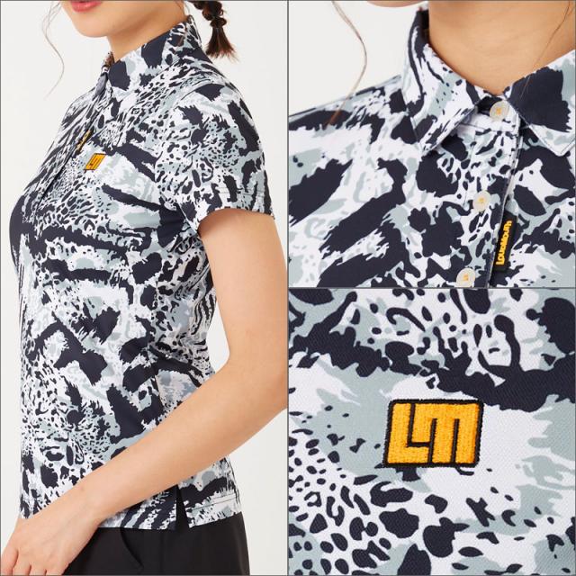 ラウドマウス レディース 半袖 スポーツシャツ Leopard Tiger レオパードタイガー 772650(339) 【電子メール便送りとどける】【日本標準尺度】【新品】RAAR Loudmouth トップス 盛りだくさん OCT3