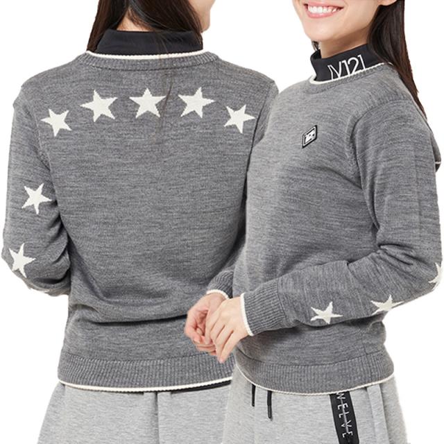 V12 ゴルフ ヴィ・トゥエルヴ レディース クルーネック セーター