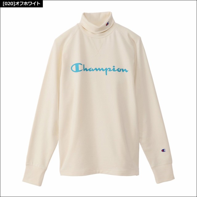 Champion チャンピオン ゴルフ メンズ ロングスリーブ タートルネック 長袖シャツ C3-SG411 【新品】0WF2 トップス 長そで  ゴルフウェア ｜au PAY マーケット