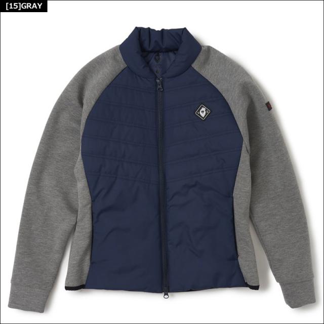 V12 ゴルフ レディース フルジップ 中綿 ハイブリッド ジャケット HYBRID JKT V122120-JK06 ヴィ・トゥエルヴ 【新品】QCBR ゴルフウェア ブルゾン トップス アウター V12GOLF NOV1_1