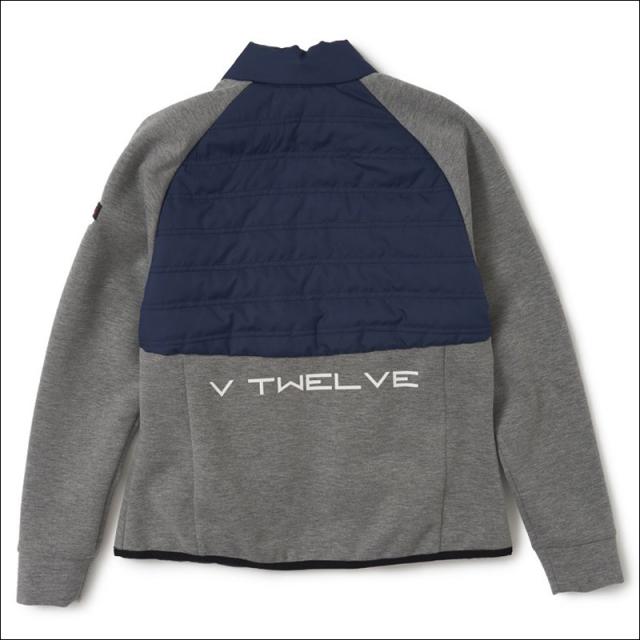 V12 ゴルフ レディース フルジップ 中綿 ハイブリッド ジャケット HYBRID JKT V122120-JK06 ヴィ・トゥエルヴ 【新品】QCBR ゴルフウェア ブルゾン トップス アウター V12GOLF NOV1_2